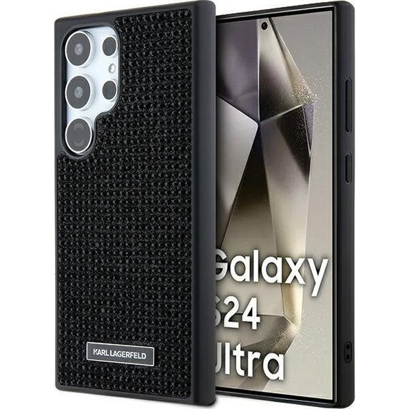 Karl Lagerfeld KLHCS24LHDSPRK Samsung S24 Ultra S928 Keménytok Fekete (KF001965)