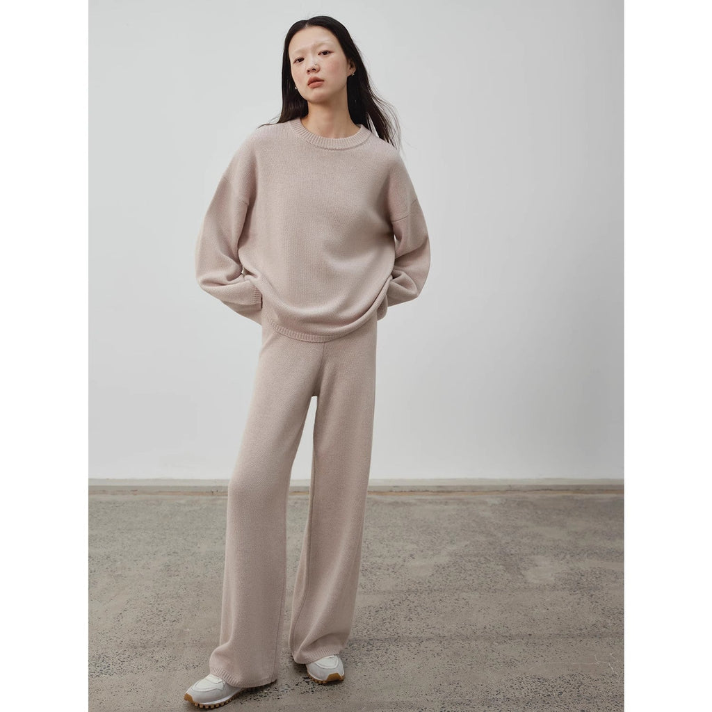 Wilderness Chasing Truth Minimalist Loose Wool Knit + Pants