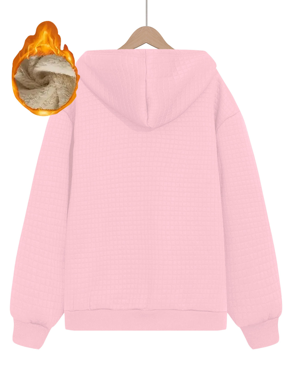 Women's Horse-Themed Hooded Jacket with Horse Racing & Jockey Print - Thick Winter Coat, Zippered Pockets, Machine Washable Polyester-Like Outerwear for Equestrian Events & Casual Wear (Grey/Black)