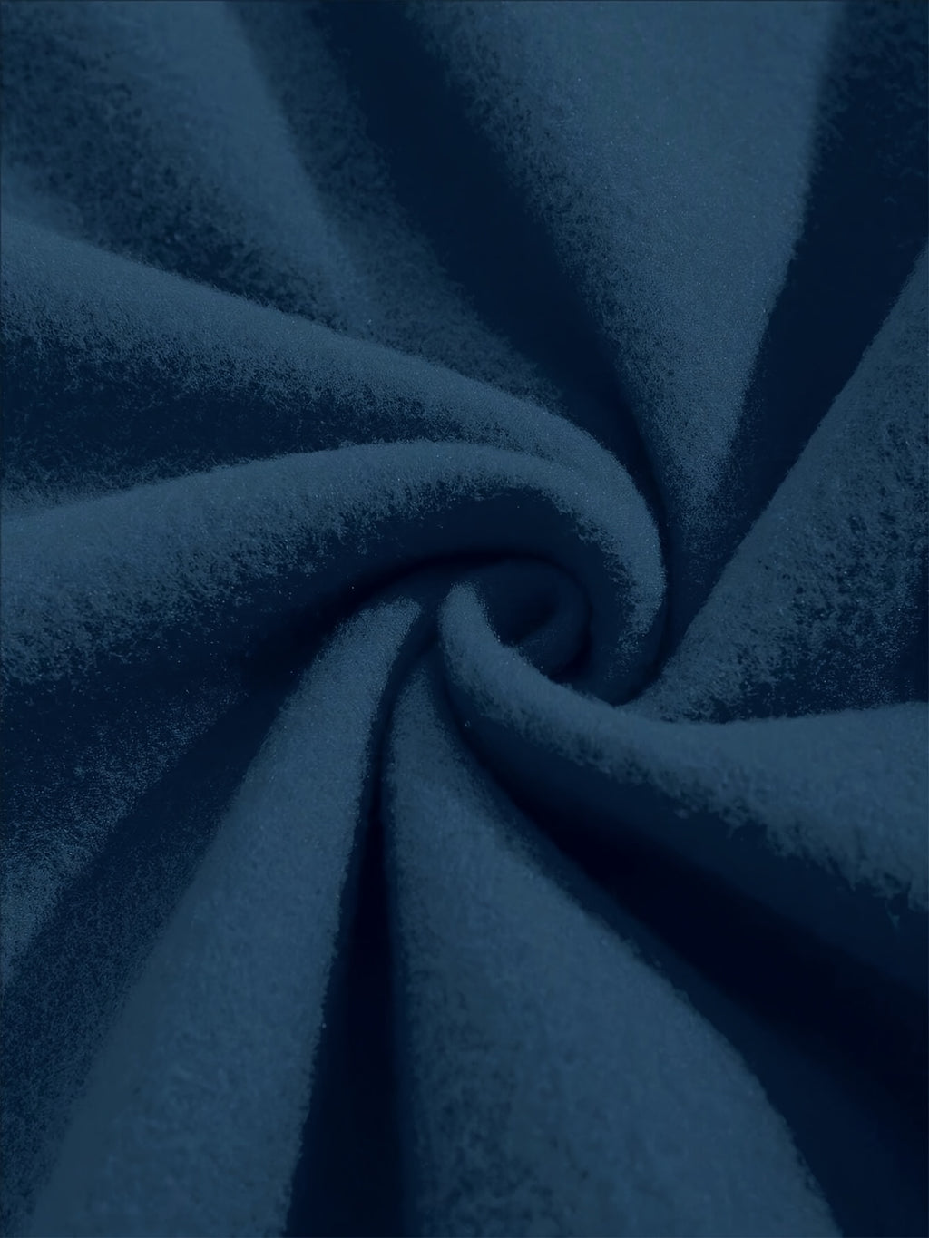 Women'S Heavyweight Winter Hooded Sweatshirt - Full-Zip Front Closure, Thick Warm Pullover with Full-Zip Hood & Full-Zip Front, Solid Navy /, Machine Washable Cold Weather Outerwear For Everyday & Formal Events, Winter Clothe