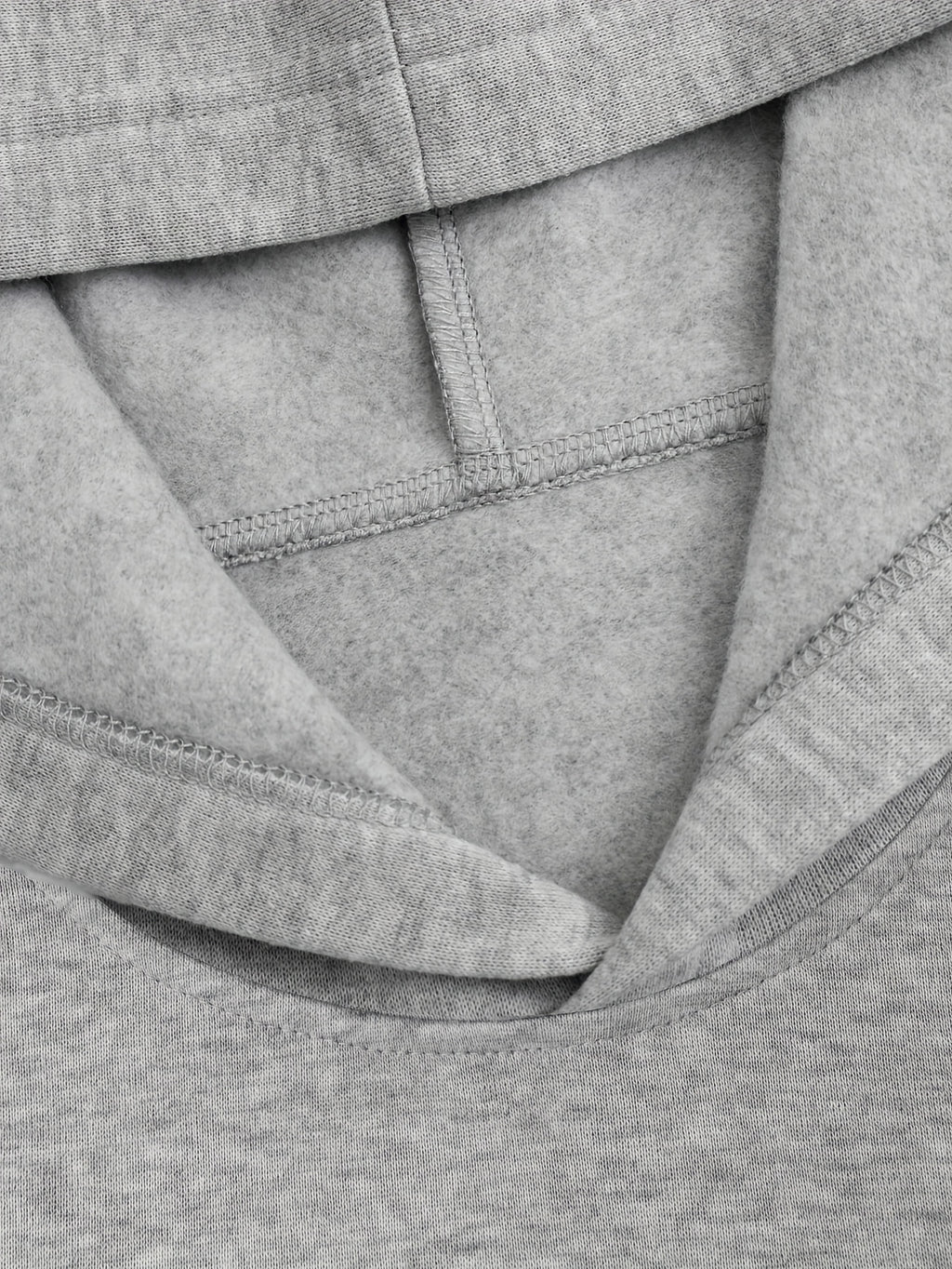 Women'S Light Grey Hooded Sweatshirt with Black Geometric Letter Print - Casual Long Sleeve Pullover, Relaxed Fit, All-Season Versatile Top for Casual Attire, Comfortable Clothing | Hooded Pullover | Structured Design