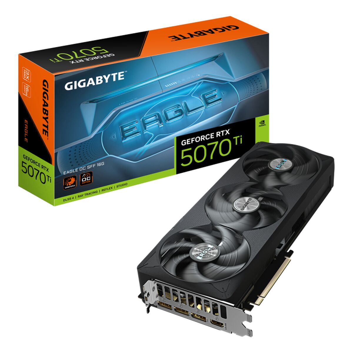 Graphics card Gigabyte nvidia geforce rtx 5070 ti 16 GB GDDR7