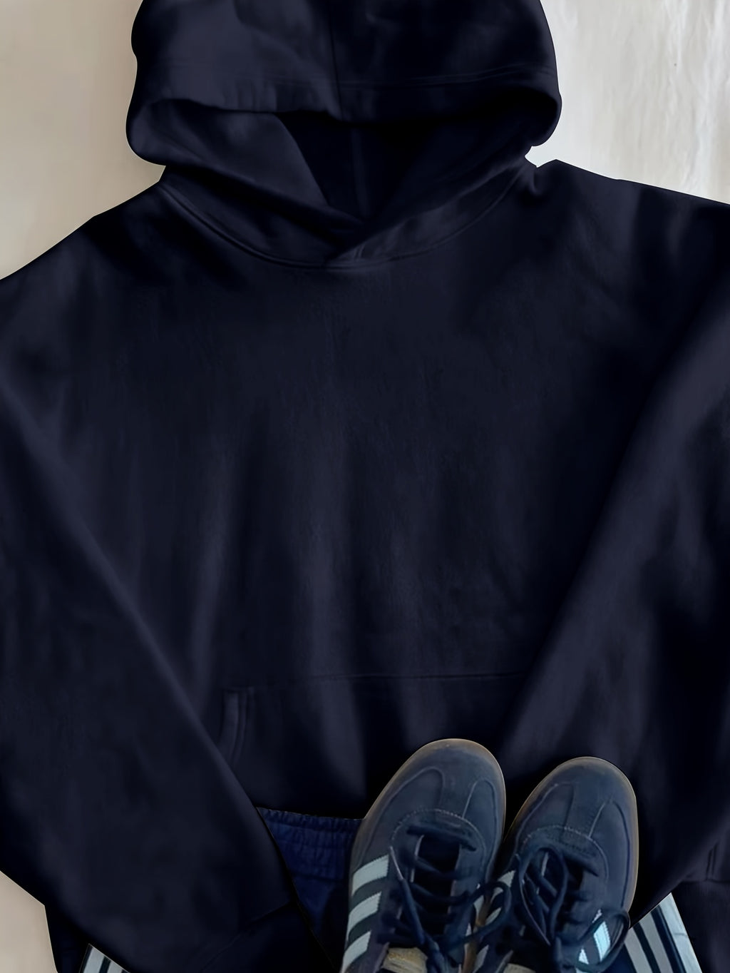 Women'S Light Grey Hooded Sweatshirt with Black Geometric Letter Print - Casual Long Sleeve Pullover, Relaxed Fit, All-Season Versatile Top for Casual Attire, Comfortable Clothing | Hooded Pullover | Structured Design