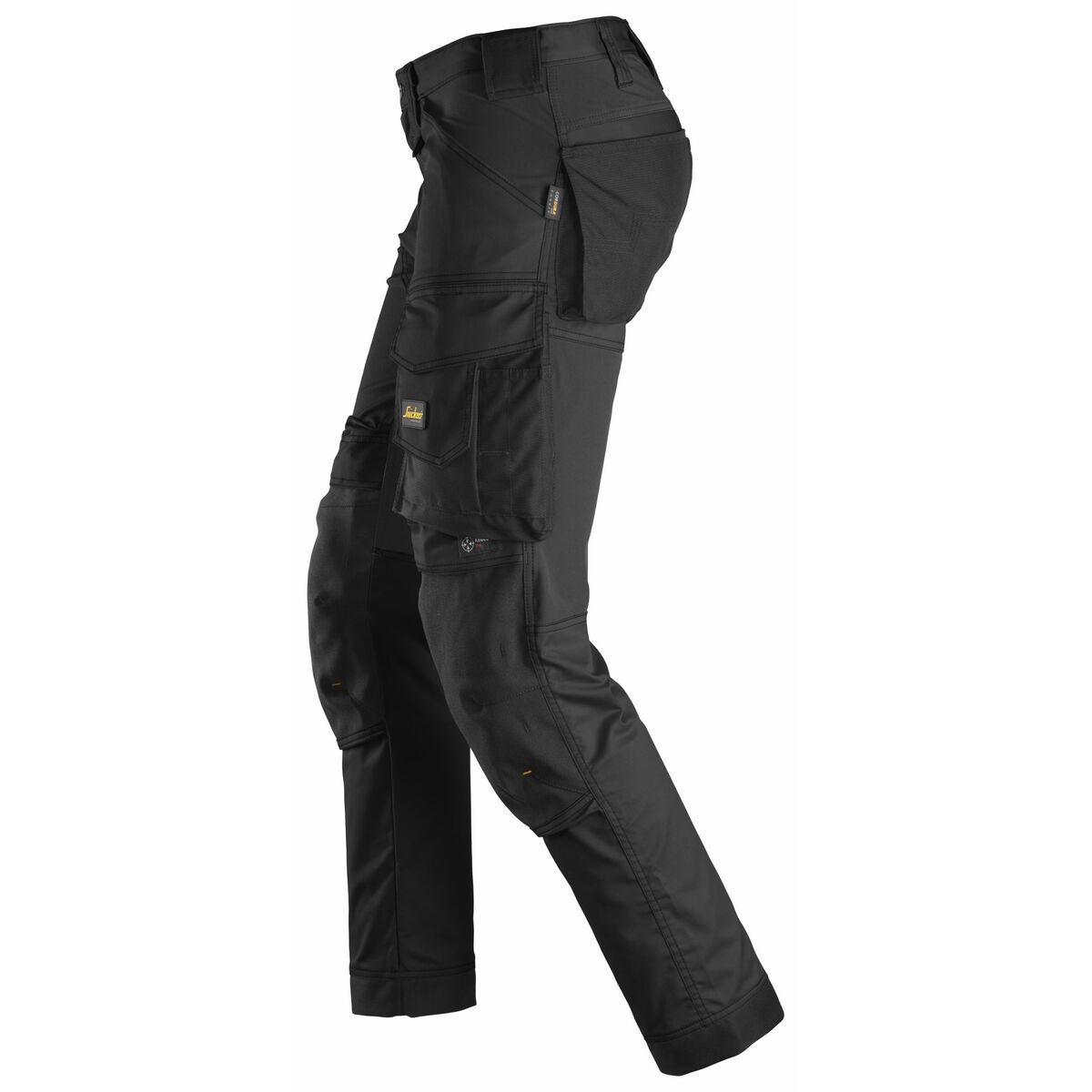Long Trousers Snickers Workwear negro Black