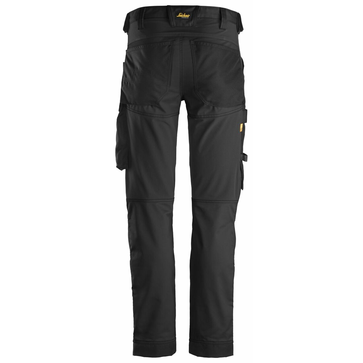Long Trousers Snickers Workwear negro Black