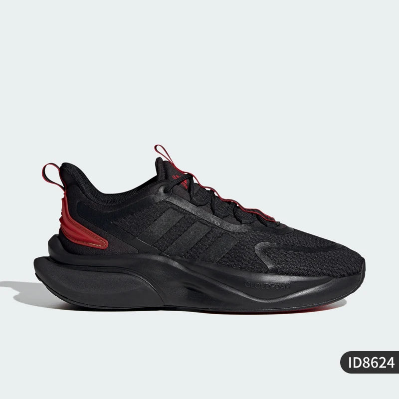 Adidas Official Authentic AlphaBounce Men's Mesh Breathable Running Shoes ID8624
