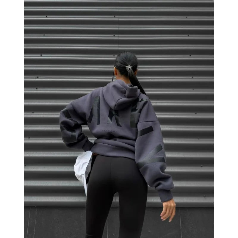 Blakely Women's HoodieWinter Fashion  Long Sleeve Loose Casual Women's Top