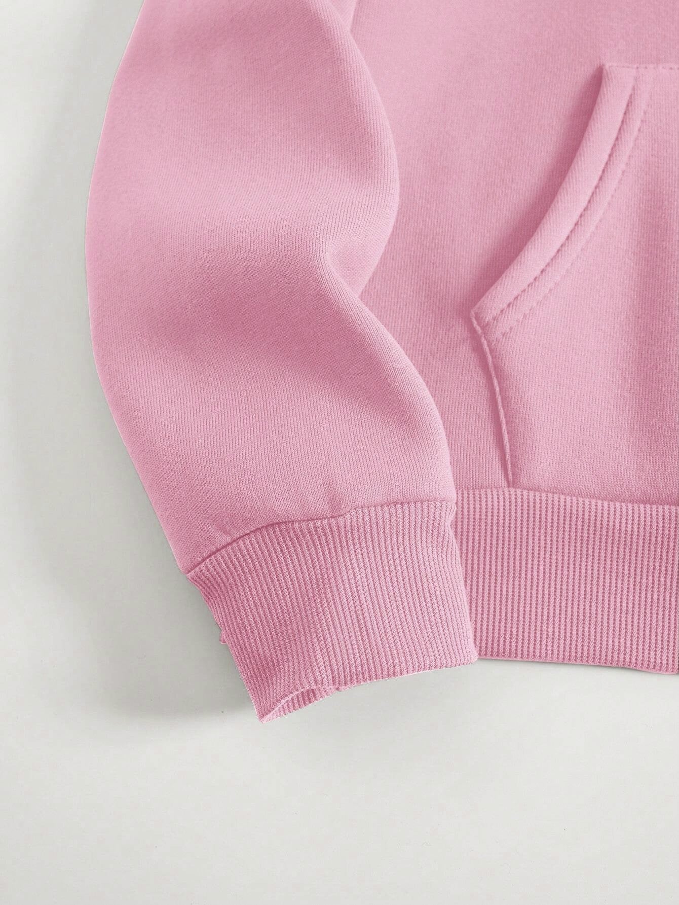 Plus Size Women's BLESSED Print Hoodie ,Machine Washable Fall Winter Casual Pullover