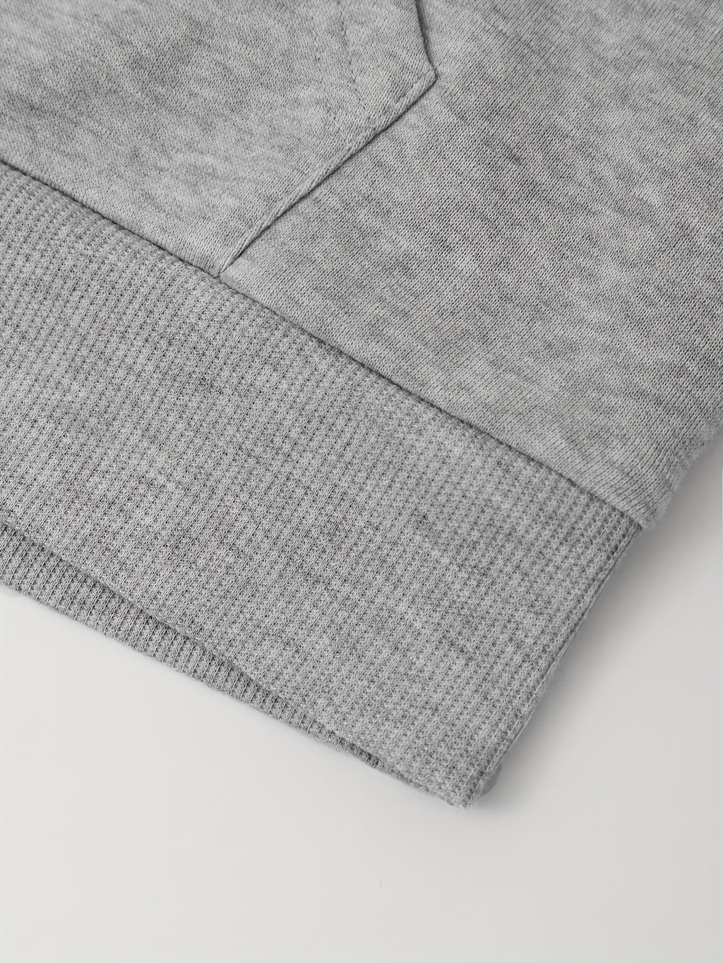 Women'S Light Grey Hooded Sweatshirt with Black Geometric Letter Print - Casual Long Sleeve Pullover, Relaxed Fit, All-Season Versatile Top for Casual Attire, Comfortable Clothing | Hooded Pullover | Structured Design