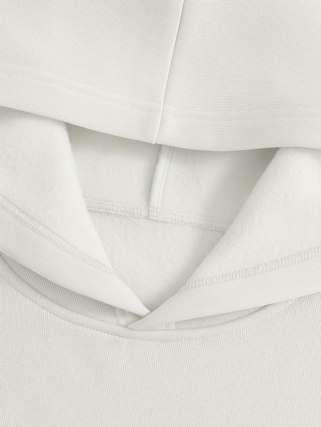 Women'S Light Grey Hooded Sweatshirt with Black Geometric Letter Print - Casual Long Sleeve Pullover, Relaxed Fit, All-Season Versatile Top for Casual Attire, Comfortable Clothing | Hooded Pullover | Structured Design