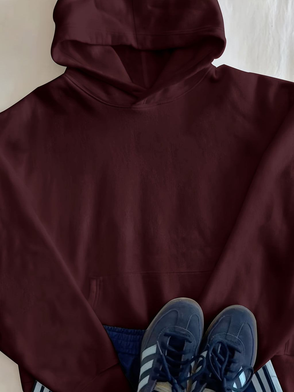 Women'S Light Grey Hooded Sweatshirt with Black Geometric Letter Print - Casual Long Sleeve Pullover, Relaxed Fit, All-Season Versatile Top for Casual Attire, Comfortable Clothing | Hooded Pullover | Structured Design