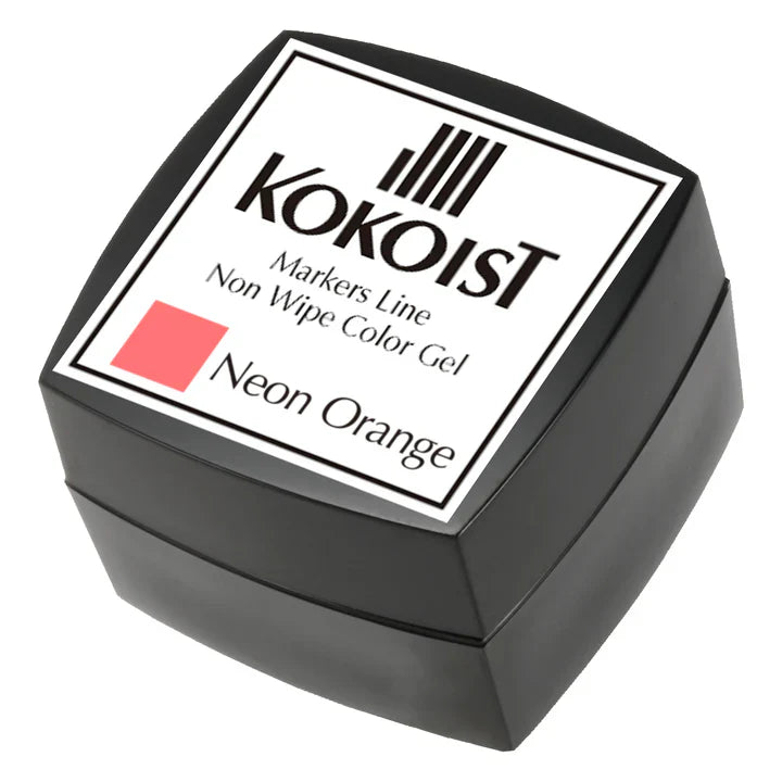 Kokoist - ML-07 Markers Line Non Wipe Color Gel Neon Orange