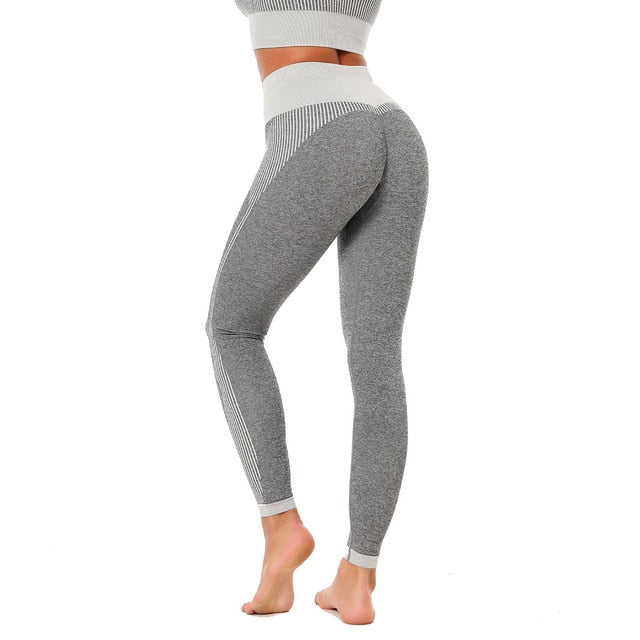 Yoga Set Sports Bra and Leggings Jogging Women Gym Set Clothes Seamless Workout Sports Tights Women Fitness Sports Suit