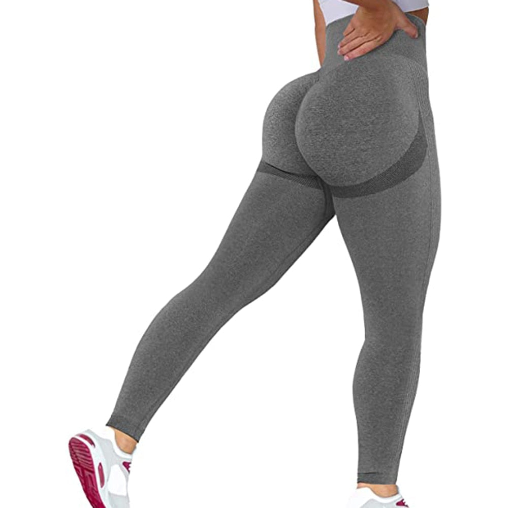 Seamless Yoga Pants Fitness Leggings For Women Workout Sports Tights Gym Clothes High Waist Leggins Athletic Exercise Trousers